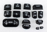 Replacement Radio Button Kit For 1995-2002 Chevy GMC Car Truck AM FM CD Player - product image