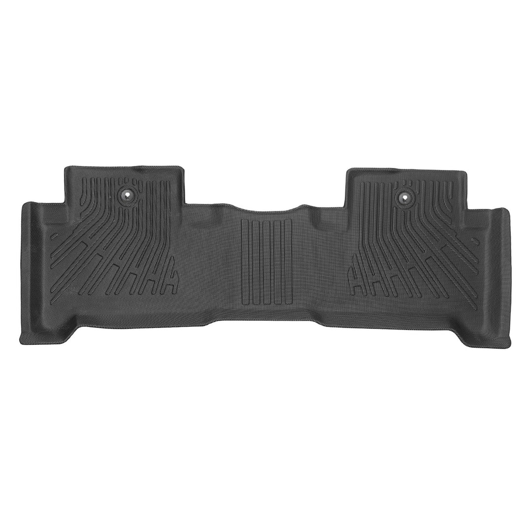 Black TPE 3 Row Floor Liner Set 4 Piece for 2007-2013 Acura MDX
