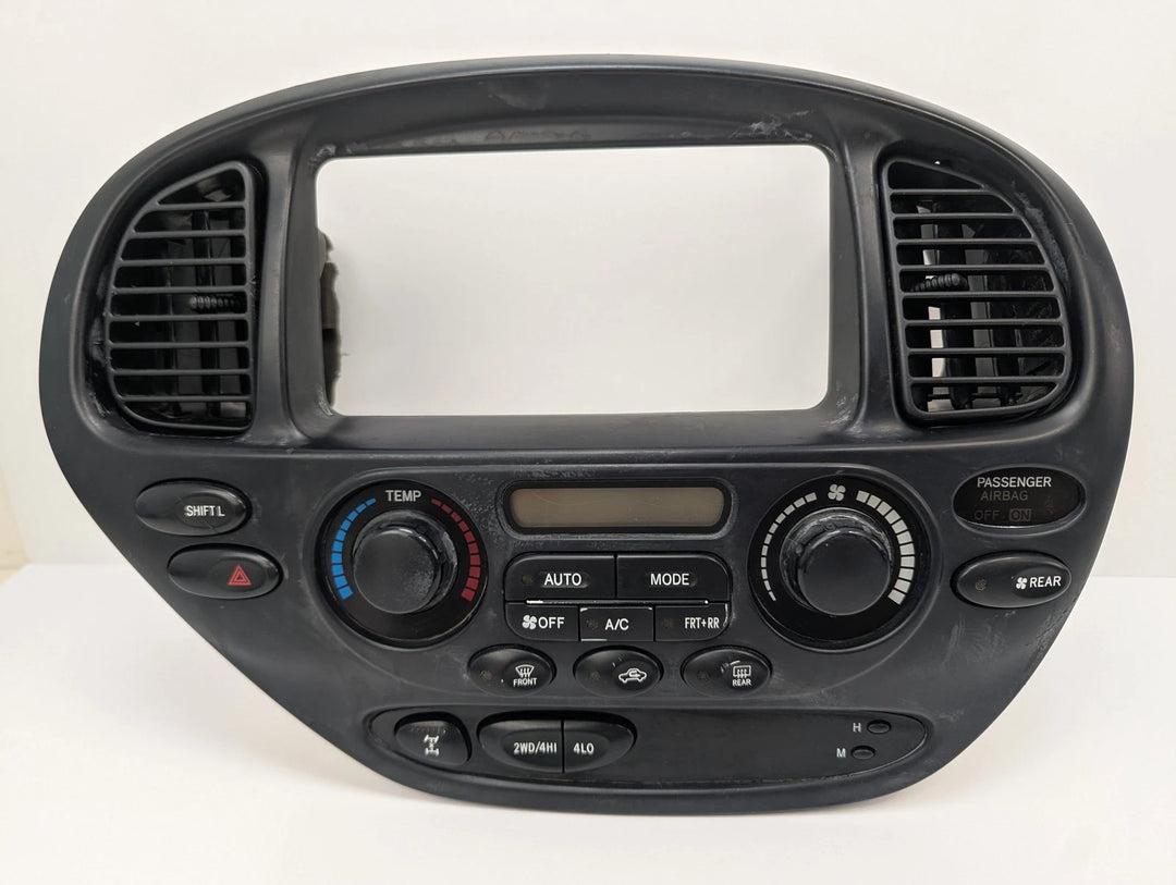 2002-2005 Toyota Sequoia Climate Control Switch Dash Bezel 4WD 84010-0C541-00 OEM - product image