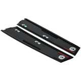 Rear Door Window Trim Appliques for 2015-2018 Chevrolet Suburban GMC Yukon XL and Cadillac Escalade ESV, Pair 22837467