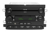 2006-2007 Ford Five Hundred Mercury OEM AM/FM 6 CD Radio with Aux Input 6G1T-18C815-BC - product image