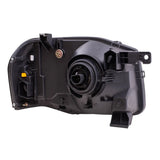 Headlight For 2001-2004 Frontier Chrome w/o Signal/Marker Bulbs Sockets Wiring 4221-0015LR - product image