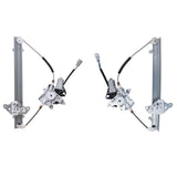 Power Window Regulators Set for 2011-2017 Nissan Juke Front Pair with Lift Motors 4552-6292C2 - product image