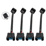 4pcs Fuel Injector Conversion Jumper Harness OBD1 to OBD2 for Adapter Clip Plug EV1 – product image 2