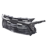 Chrome and Black Front Upper Grille for 2023-2025 Chevrolet Blazer RS