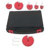 PVC Pipe Reamer Kit 6 Piece 0.75 to 4 Inch for 1/2 Inch Drills