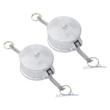 3 Inch Type DC Female Cam Lock Dust Cap 2 Pack Aluminum