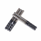 1/8 Inch 4 Flute Ball Nose Carbide End Mill 5 Pack 1-1/2 Inch OAL