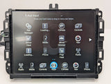 W/ CODE 2016 Dodge Ram 1500 Jeep Cherokee Navigation Radio Receiver Display OEM 68258671AE - product image