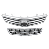 Matte Black Front Upper and Lower Grille Set for 2013-2014 Cadillac ATS 20912420
