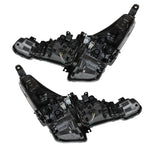 Black Headlight Pair Clear Lens for 2020 Toyota Corolla SE XSE 81130-12L00