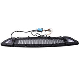 Front Upper Honeycomb Grille with LED for 2013-2014 Ford Mustang Non-Shelby