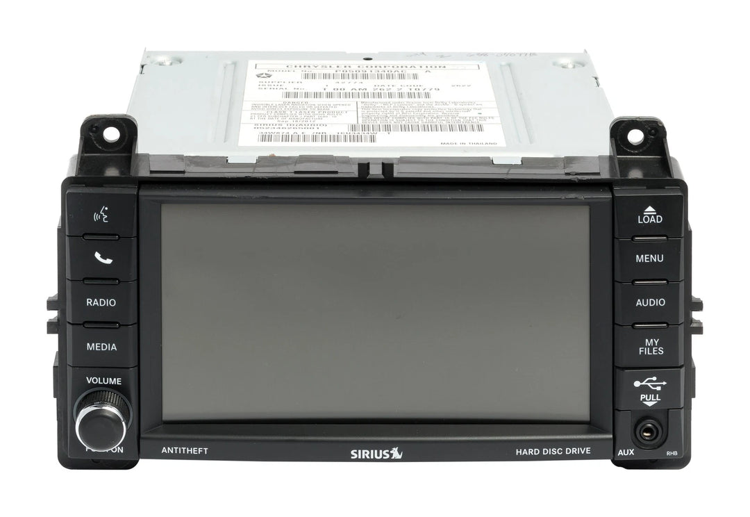 2013 Jeep Grand Cherokee Radio AM/FM SiriusXM Aux CD MP3 Player P05091340AC RHB - product image 1