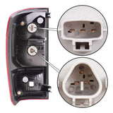 Tail Light For 2016-2023 Tacoma SR/SR5 Red Bezel-Smoked Back-Up Light 18-19 TRD 6222-0101R - product image