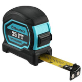 DURATECH 25 ft Magnetic Tape Measure with Fractions