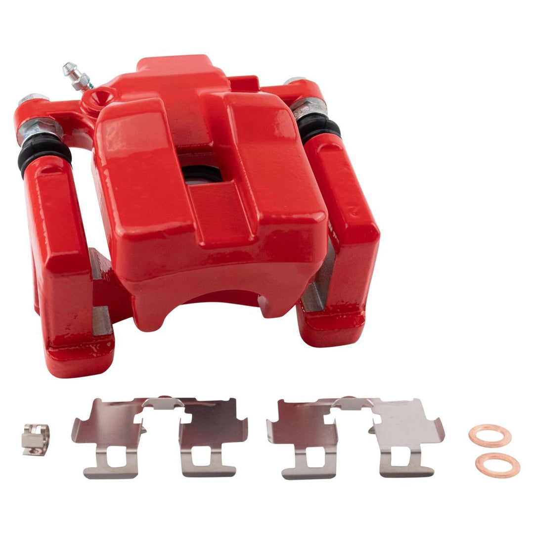 Rear Red Performance Brake Caliper Pair for 2007-2012 Lexus ES350, 2008-2012 Avalon and 2007-2011 Camry
