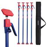 WORKPRO 4-Pack Cabinet Jack Support Pole 54 to 114 Inch