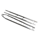 Door Belt Weatherstrip Molding Set of 4 for 2011-2017 Honda Odyssey