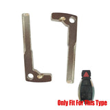 2PCS Replacement Smart Remote Fob Uncut Key Insert For Mercedes Benz – product image