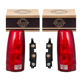 Tail Light For 1988-1999 C1500 with Connector Plate Bulbs Classic Set 5977868 1222-0001LR - product image