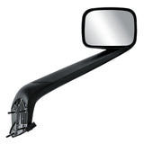 Passenger Right Side Black Hood Mirror for 18-26 Freightliner New Cascadia 116 A22-77790-001 - view 2