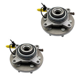 Front Wheel Hub & Bearing Assembly Pair for 2018-2021 Ford Expedition & Lincoln Navigator 4WD