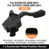 Pedal Sensor Assy New 78110-52260 For Toyota Yaris 2007-2011 Scion Xd 2008-2014 – product image