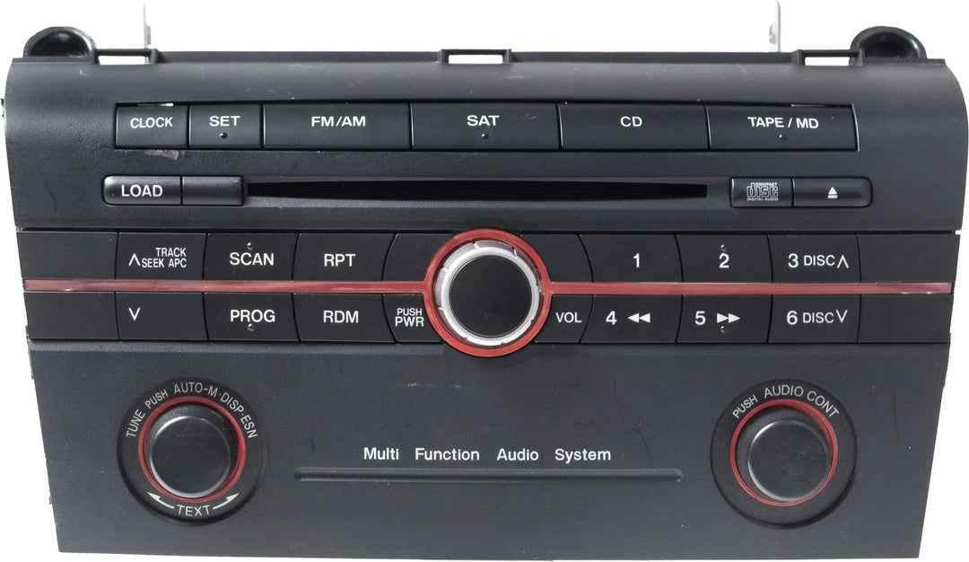 2005 Mazda 3 AM/FM Satellite-Capable Radio Single CD MP3 Player Part ID BN8K669R0 - product image