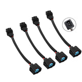 4pcs Fuel Injector Conversion Jumper Harness OBD1 to OBD2 for Adapter Clip Plug EV1 – product image 3