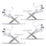 Window Regulator with Motor For 2007-2021 Tundra 2 Pins Front/Crew Cab Rear Set 6552-1602C4 - product image