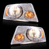 Headlight For 2004-2008 F-150 w/ Chrome Bezel Set 7L3Z13008FA 2006 Mark LT 3221-0122S - product image