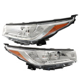 Left and Right Halogen Headlight Set for 2017-2019 Toyota Highlander 811500E330 811100E330
