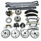 Timing Chain Kit with 4 VVT Cam Phasers for 2007-2016 Buick Enclave GMC Acadia Chevrolet Traverse 3.6L