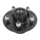 Trailer Hub Kit Pair 5 on 4.5 with 8.25 Inch Square #84 Spindles