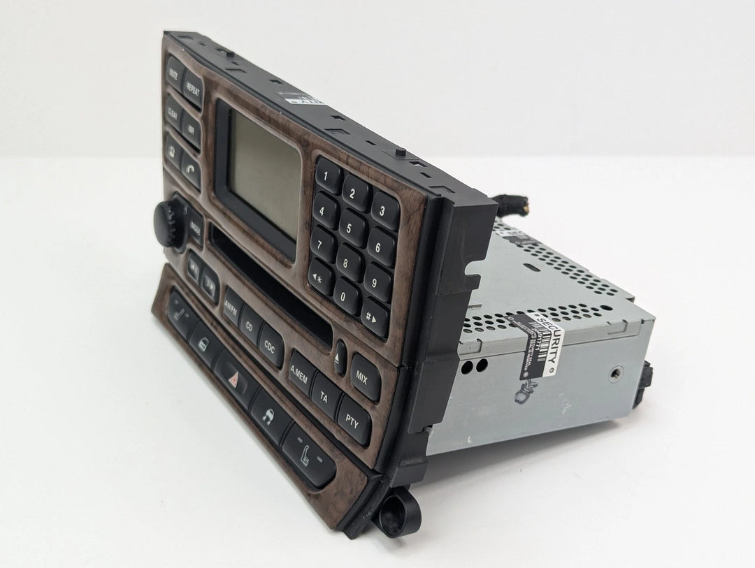 2003-2008 Jaguar S-Type Audio Receiver Radio CD Player W/ Hazard Seat Switch OEM 2R83-18B876-AF - product image