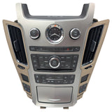 2008 2009 Cadillac CTS Radio Panel AC Temperature Climate Controls Air Vent OEM 25881367 - product image