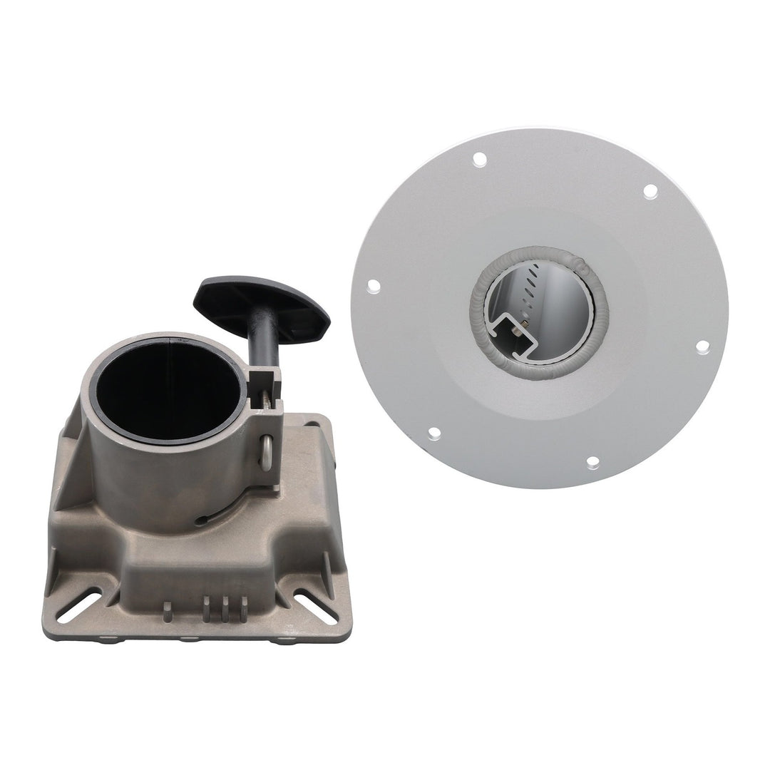 Adjustable Height Boat Seat Pedestal Mount 13-19 Inch Aluminum
