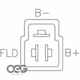 New Voltage Regulator For Toyota Land Cruiser L6 4.2L 75-78 27700-60080 PPIN554 – alternate view
