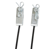Brake Cable Set Driver and Passenger for 2004-Up Club Car Precedent 103528701 103528702