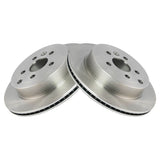 Front and Rear Ceramic Brake Pad and Rotor Kit for 2008-2012 Land Rover LR2