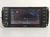 07-13 Jeep Chrysler Dodge Navigation Radio Display Screen MyGig RHR Radio OEM P05091656AD - product image
