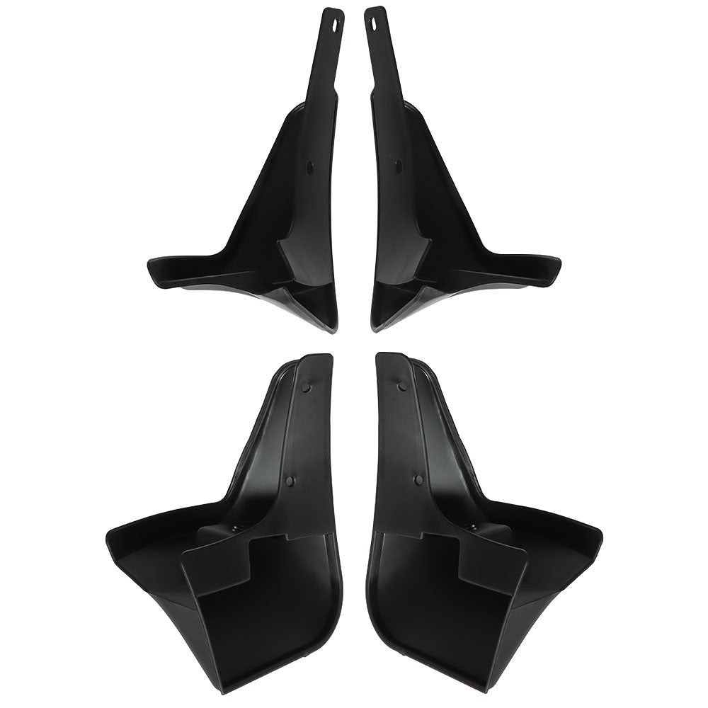 Universal Mud Flap Set 4 Piece Front and Rear