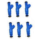 Fuel Injector Set of 6 for 1994-1998 Audi 90 A4 A6 Cabriolet 2.8L V6 078133551E