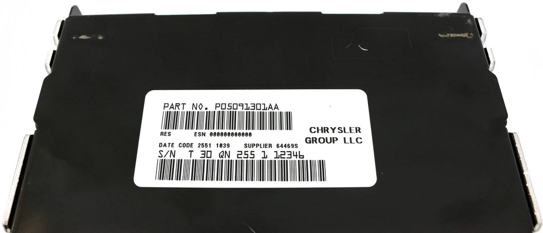 2012-2016 Chrysler Town & Country Dodge Caravan AM FM Radio CD Aux P05091301AA RES - product image