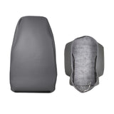 Gray Driver Air Ride Seat Cover Backrest and Bottom for International 4200 4300 4400