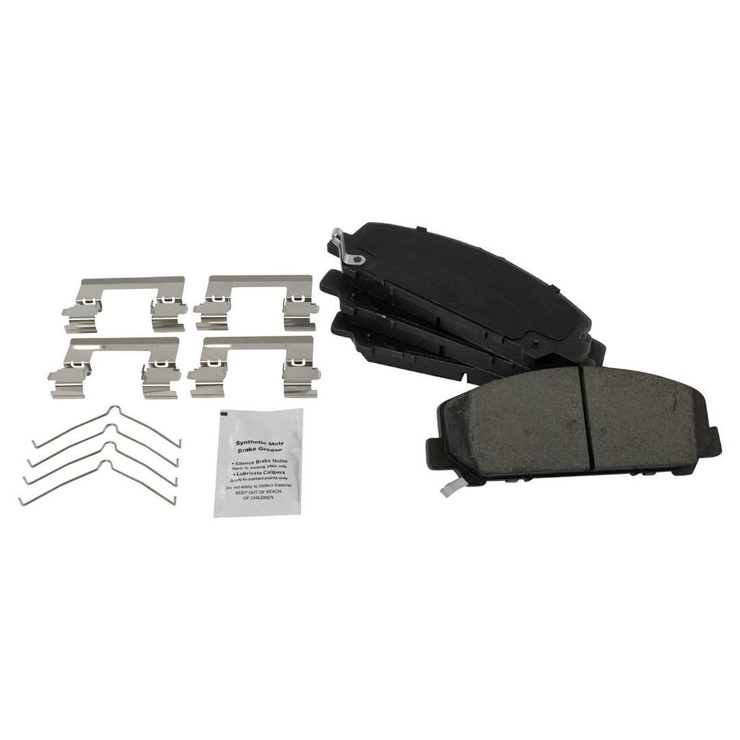 Front Ceramic Brake Pad, Rotor and Caliper Kit for 2011-2023 Nissan Titan, Armada and Infiniti QX56, QX80