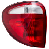 Tail Light For 2001-2003 Caravan with Connector Plate Left 68241333AA CH2800140 2222-0027L - product image
