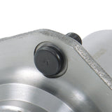 Weld-On Trailer Spindle with Flange 2-1/4 Inch for 7000 lb Axles #42