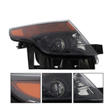 Halogen Projector Headlight Pair for 2011-2015 Ford Explorer BB5Z13008N – product image 2