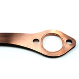 Copper Oval Port Exhaust Header Gaskets for Chevrolet Small Block 305 327 350, Pair